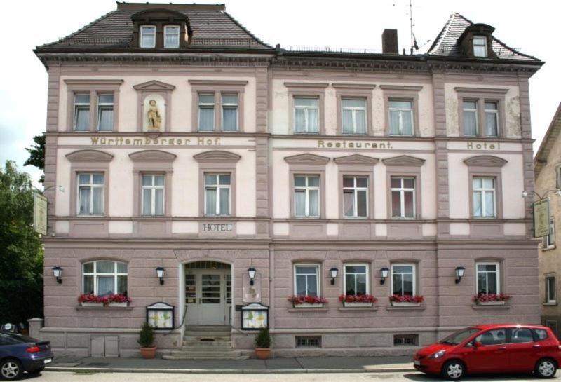 Komforthotel-Restaurant Wuerttemberger Hof Bad Saulgau Exterior photo